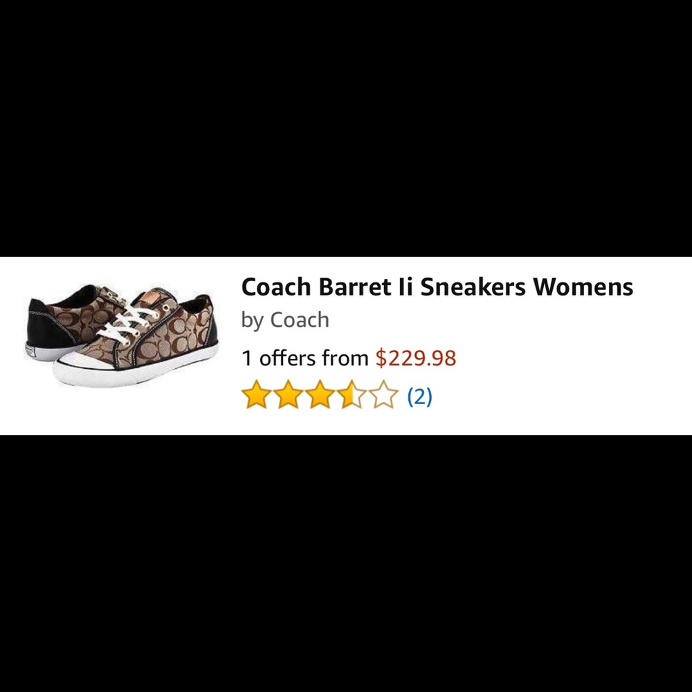 Coach Sneakers - Size 9 - Picture 5 of 5